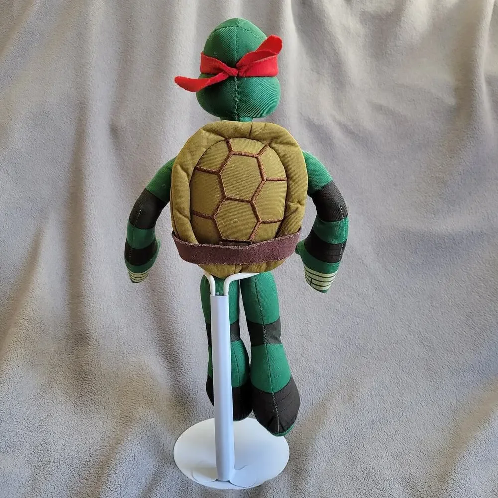 TEENAGE MUTANT NINJA TURTLES Raphael Plush 13" Red Mask TMNT Stuffed Animal - Picture 8 of 10